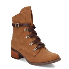 Women's KORKS, Reese Boot KR0008792 Tan Fabric Synthetic