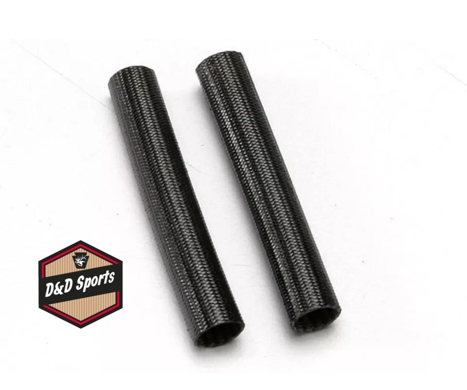 Traxxas 3149A - Heat shield tubing fiberglass Nitro (2) Black - Image 1 of 1