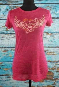 Spearfish South Dakota Damen rosa Grafik T-Shirt Größe Large - Bild 1 von 6