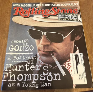 Rolling Stone Magazine Issue 1036 October 4, 2007 Gonzo Hunter S Thompson Jagger - Foto 1 di 1