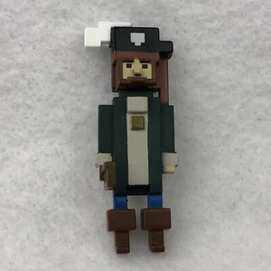 Disney Crossy Road Pirates POTC Auctioneer Mini Mystery Pixelated Figure - Picture 1 of 4