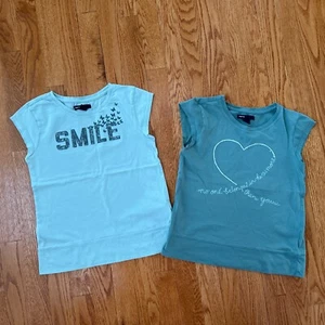 GapKids Green Shirts/Tops, Size L (10), Lot Of Two - Picture 1 of 11
