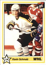 1990-91 7th Inning Sketch WHL Hockey #236 Kevin Schmalz