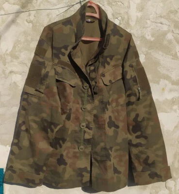 M/R Polish ARMY WOODLAND Camouflage Jacket wz. 2019 Type 124P/MON Poland Nato - Bild 1 von 4