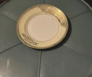 Vintage Ransom China ~ Gold Encrusted ~ Salad / Dessert Plate ~ 7 1/4" ~ Japan - Picture 1 of 4