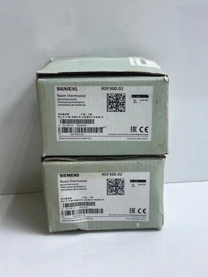 (LOTTO 2 PZ) TERMOSTATO AMBIENTE SIEMENS RDF300.02 - Immagine 1 di 4