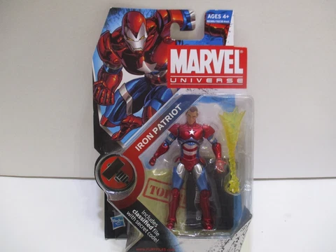 MARVEL UNIVERSE LEGENDS 3.75  UNMASKED IRON PATRIOT NORMAN OSBORNE Cover