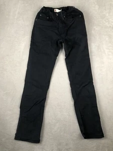 LEVIS 511 Slim Jean Boys Stretch Slim to Ankle Adjustable Waist Black Size 14 - Picture 1 of 19