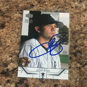 Josh Rupe Signed 2002 Upper Deck Prospect Premieres Rc Chicago White Sox