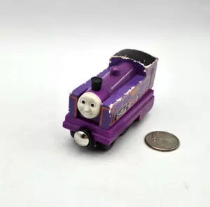 Thomas & Friends Wooden Railway Train Tank Engine - Culdee Two Face Purple 2003 - Picture 1 of 4
