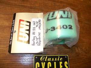 Filtro de aire Harley Davidson Rapido 125 talla 125 X90 Z90 NU-3402 ARMA vintage DIRT - Imagen 1 de 6