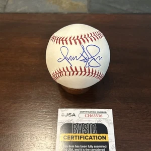 Baseball ROMLB nuovo firmato Omar Visquel. JSA - Foto 1 di 4