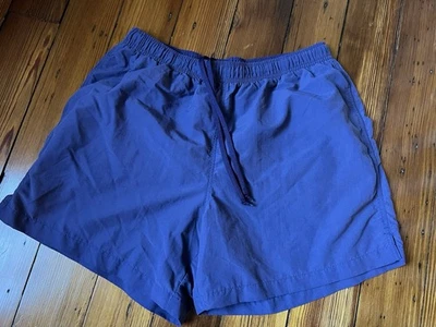 Land's End swim trunks men's large blue‎ preppy camp beach pool boat nautical - Image 1 of 4
