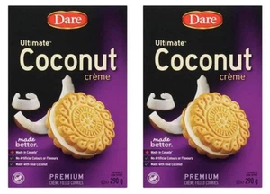 Dare Ultimate Peanut-Free Cookies Coconut Creme 290g (2 Pack) - Picture 1 of 7
