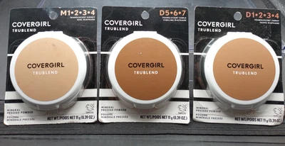 COVERGIRL Trublend Mineral Pressed Face Powder Natural Finish - Pick Your Shade! - Image 1 of 4
