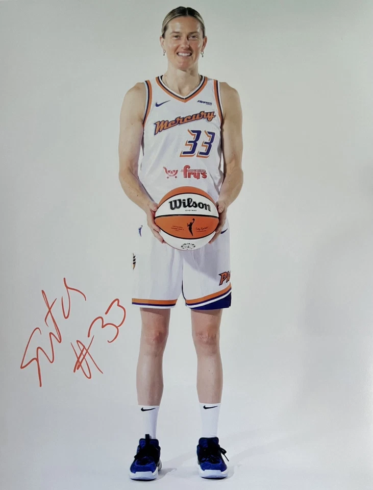 Sami Whitcomb #33 Phoenix Mercury 8.5X11 Photo Autograph Signed 2025 WNBA Finals - Image 1 of 1