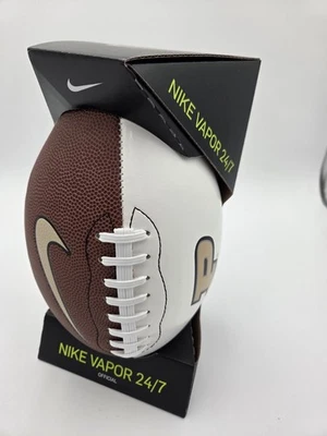 *NUEVO* Nike PURDUE BOILERMAKERS Blanco Logo Autógrafo Panel Fútbol Foto 1 de 4