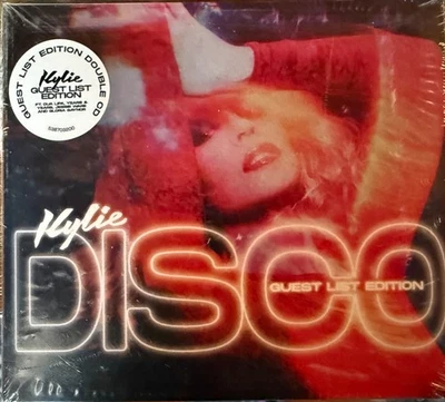 KYLIE MINOGUE "DISCO (GUEST LIST EDITION)" SEALED ORIGINAL 2021 UK 2CD IMPORT Foto 1 de 2