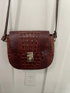 Brahmin Pecan Melbourne Lizzie Schultertasche - Gold Hardware - verstellbarer Riemen - Bild 1 von 13