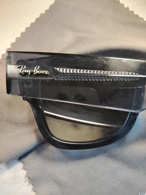 Ray Ban Aqua Blue Bio Based Material Frames In Black Case - Image 1 of 4