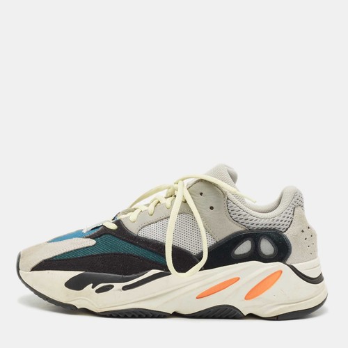 Sneakers Yeezy x Adidas multicolore scamosciate e mesh Boost 700 Wave Runner taglia 42
