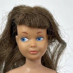 Muñeca Barbie Skipper de colección pelo castaño SL pierna recta Japón 1963 - Imagen 1 de 9