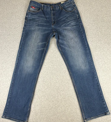 Lee Cooper George Jeans Men's Size 36 Blue Denim Easy Fit Stretch - Image 1 of 4