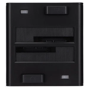 Hard Drive Enclosure Dual Bay 5Gbps USB3.0 Heat Dissipation Safe Hot Swap Ha NEW - Afbeelding 1 van 12