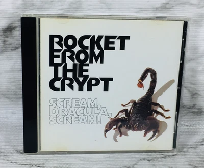 ROCKETS FROM THE CRYPT - SCREAM, DRACULA, SCREAM! (1995) CD w/POSTCARD FANCLUB! - Image 1 of 4