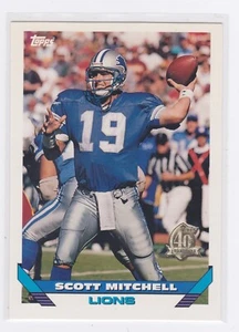 1996 Topps Football - 40th Anniversary - Standard - Scott Mitchell #38 - Picture 1 of 1