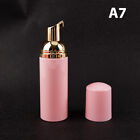 50ml Pink Plastic Foam Pump Bottle Empty Face Eyelash Cleanser Cosmetic BoAT ❤KT