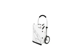 Leggero Trolley max - Einkaufswagen weiss/schwarz - Bild 1 von 6