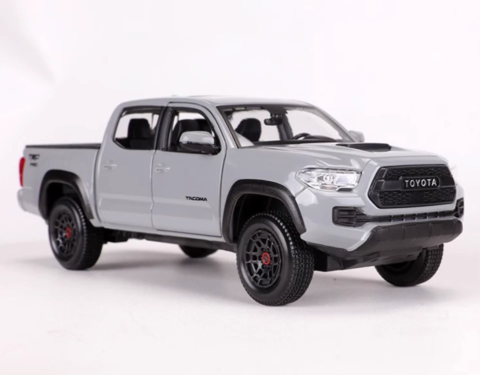 CR Maisto 1:27 Gris 2023 Tacoma TRD PRO Camioneta Modelo Diecast Metal Car Foto 1 de 3