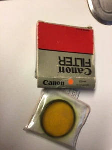 Genuine Canon 55mm Orange 15 Camera Screw-In Lens Filter - Picture 1 of 1