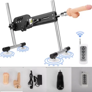 Automatic Sex Machines Remote Control Love Aid Sex Thrusting Adult Solo Play Toy - Picture 1 of 9