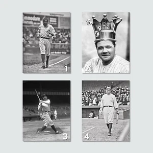 Set of (4) BABE RUTH New York Yankees 11x14 Photos BASEBALL Photo Pictures (L2) - Picture 1 of 2