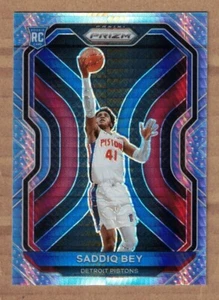 SADDIQ BEY RC 2020-21 Panini Prizm Hyper Prizm Rookie Basketball Card #284 - Picture 1 of 2