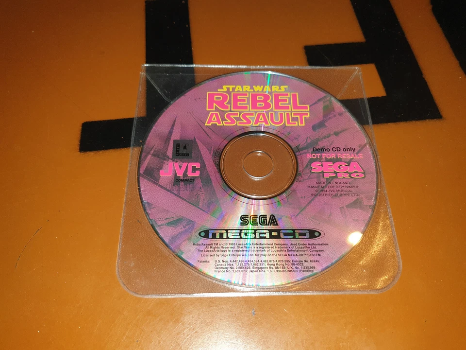 ## SEGA Mega-CD - Star Wars Rebel Assault Demo Disc (nur die CD / disc only) ## - Bild 1 von 1