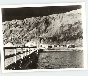 Foto de prensa de colección 1953 de la refinería de potasa Shore of Dead Sea ISRAEL - Imagen 1 de 2