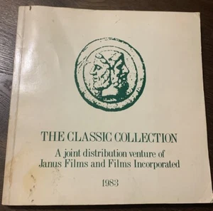THE CLASSIC COLLECTION: A joint distribution venture of Janus Films 1983 - Picture 1 of 12