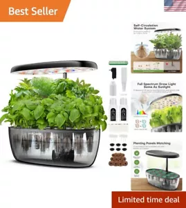 Indoor Garden Hydroponics Growing System: 12 Pods Plant Germination Kit Garde... - Picture 1 of 9