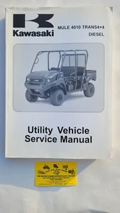 2009 Kawasaki Mule 4010 Trans Diesel 4x4 Utility Service Manual 99924-1409-01 - Picture 1 of 4