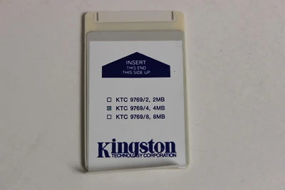 KINGSTON KTC 9769/4 4MB CREDIT CARD MEMORY COMPAQ 129769-002 LTE LITE - Image 1 of 3