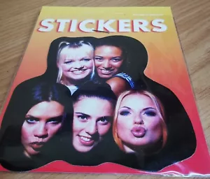 SPICE GIRLS Geri Kiss Shaped Original 90’s STICKER UK Star Connections SEALED - Bild 1 von 5
