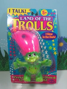 Glow in the Dark Speaking Land of the Trolls 1992 - Trendmasters de 4" - NUEVO - Imagen 1 de 7
