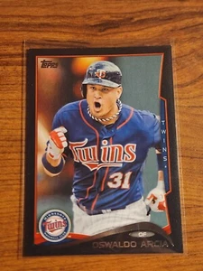 Oswaldo Arcia 2014 Topps Black Parallel #88 #'d 48/63!! Minnesota Twins - Picture 1 of 3