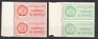 French Colonies Revenues - French Tunisia pairs MNH OG (Fresh)