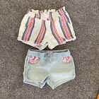 Lot Of 2 Size 6 Girls Shorts, Old Navy & Squeeze