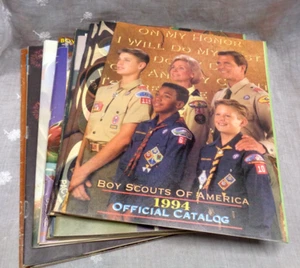 Lot/11 Boy Scouts of America BSA Catalogs 1987-88 1989 1991 1993 1994 1995 1996 - Picture 1 of 8