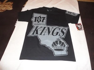 NEW - Black MENS 187 Avenue - 187 Killafornia KINGS t-shirt - size S - Small  - Picture 1 of 3